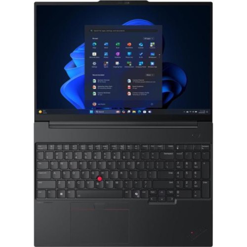 Ноутбук Lenovo ThinkPad E16 Gen 3, 16/AMD Ryzen 5 230/32GB/SSD 1TB/Intel HD/DOS/Eclipse black (21SUS01K00)
