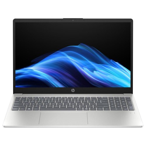 Ноутбук HP 15-fd0196ua, 15.6/Intel Core 3 100U/16GB/SSD 512GB/UMA/DOS/сріблястий (CS8M1EA)