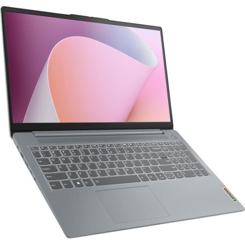 Ноутбук Lenovo IdeaPad Slim 3 15AMN8, 15.6/AMD Ryzen 5 7520U/16GB/SSD 512GB/AMD Radeon 610M Graphics/DOS/сірий (82XQ00LPRA)
