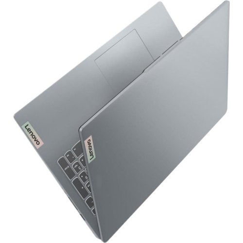 Ноутбук Lenovo IdeaPad Slim 3 15AMN8, 15.6/AMD Ryzen 5 7520U/16GB/SSD 512GB/AMD Radeon 610M Graphics/DOS/сірий (82XQ00LPRA)
