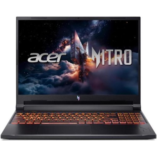 Ноутбук Acer Nitro V 16 ANV16-72, 16/Intel Core 7 240H/32GB/SSD 1TB/GeForce RTX 5060, 8GB/Linux/чорний (NH.QUSEU.006)