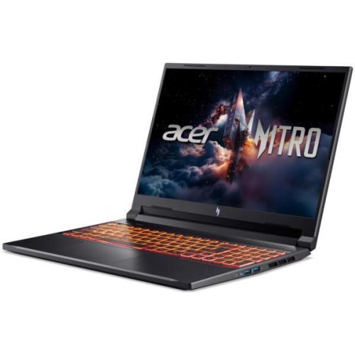 Ноутбук Acer Nitro V 16 ANV16-72, 16/Intel Core 7 240H/32GB/SSD 1TB/GeForce RTX 5060, 8GB/Linux/чорний (NH.QUSEU.006)