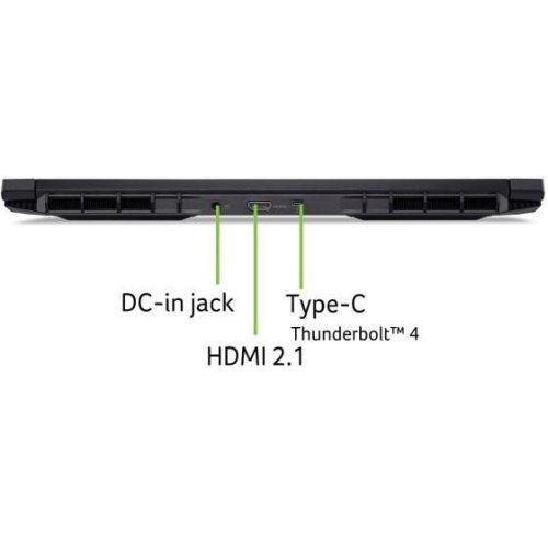 Ноутбук Acer Nitro V 16 ANV16-72-58YH, 16/Intel Core 5 210H/16GB/SSD 512GB/GeForce RTX 5060, 8GB/DOS/чорний (NH.QUSEU.003)