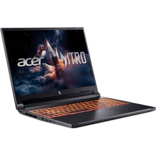 Ноутбук Acer Nitro V 16 ANV16-72-58YH, 16/Intel Core 5 210H/16GB/SSD 512GB/GeForce RTX 5060, 8GB/DOS/чорний (NH.QUSEU.003)
