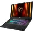 Ноутбук MSI Cyborg 17 B2RWEKG-072XUA, 17.3/Intel Core 7 240H/16GB/SSD 1TB/GeForce RTX 5050, 8GB/DOS/напівпрозорий чорний (9S7-17U332-072)