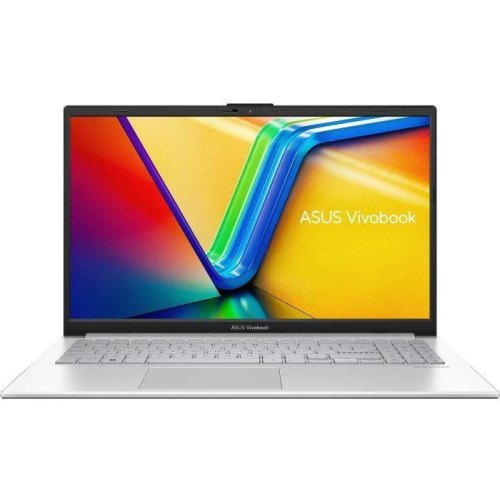 Ноутбук Asus Vivobook Go 15 E1504FA-BQ053, 15.6/AMD Ryzen 3 7320U/8GB/SSD 512GB/UMA/DOS/сріблястий (90NB0ZR1-M03ZS0)
