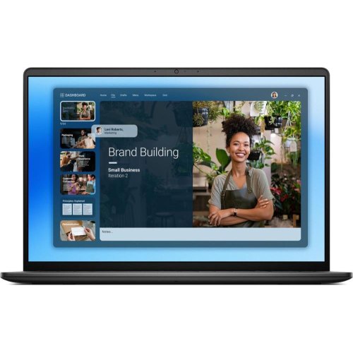 Ноутбук Dell 16, 16/Intel Core 5 120U/16GB/SSD 1TB/Intel Graphics/Linux/чорний (DC16250RPLU011UA_UBU)