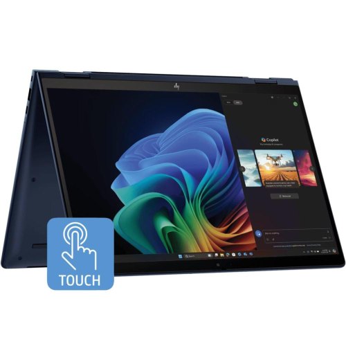 Ноутбук HP EliteBook X Flip G1i, 14 Touch/Intel Core Ultra 5 228V/32GB/SSD 512GB/UMA/Win11P/синій (B9ZU8ET)