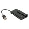 Мережевий адаптер Viewcon USB2.0 to Ethernet 100Mb, 3 port hub, black Viewcon (VE 450 B)