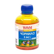 WWM Чернила для Epson L100/ 1300/ 210/ 300/ 350/ 355/ 550/ 555 200г Yellow (E64/Y)