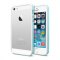 Бампер Spigen iPhone 5 / 5S / SE Neo Hybrid EX White Blue
