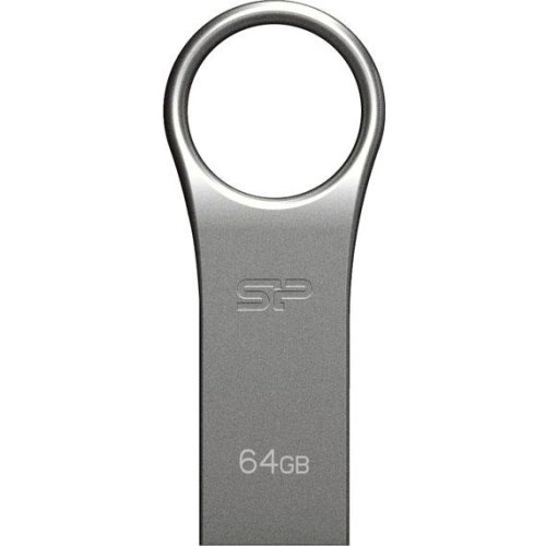 USB флеш 64Gb Silicon Power USB 2.0 Firma F80 Сріблястий (SP064GBUF2F80V1S)