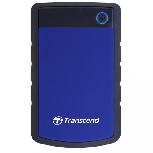 Зовнішній жорсткий диск 1TB Transcend StoreJet 25H3P (TS1TSJ25H3B) 2,5, USB3.0, Black-Blue
