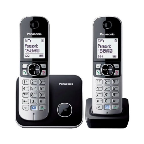 Радиотелефон DECT Panasonic KX-TG6812UAB Black