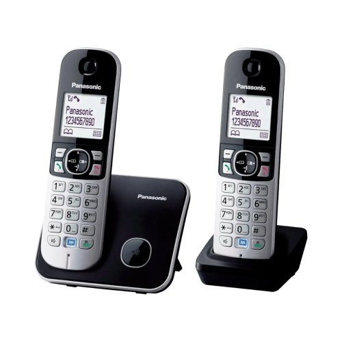 Радиотелефон DECT Panasonic KX-TG6812UAB Black