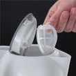 Електрочайник Russell Hobbs Precision Control 1.7л, LED дисплей, пластик, регулювання температури нагріву, білий