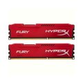 Модуль пам'яті DDR3 Kingston 8Gb 1600MH z HyperX Fury Red (2x4GB) HX316C10FRK2/8