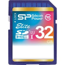 SDHC карта 32Gb Silicon Power class10 UHS-I Elite (SP032GbSDHAU1V10)