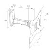 Кронштейн X-DIGITAL STEEL 17-32 SA225 Black
