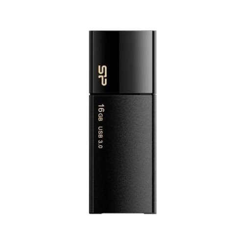 USB флеш 16Gb Silicon Power Blaze B05 USB 3.0 Black (SP016GBUF3B05V1K)