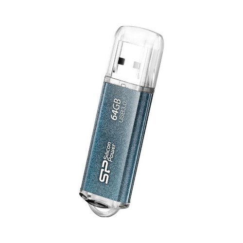 USB флеш 64Gb Silicon Power Marvel M01 USB 3.0 Blue (SP064GBUF3M01V1B)