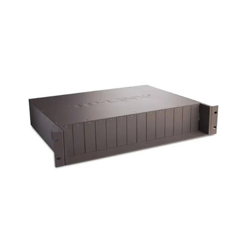 TP-LINK TL-MC1400 - Шасі для монтажу в стійку з 14 роз'ємами