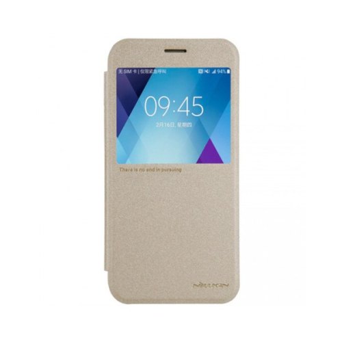 Чохол книжка Nillkin Sparkle Series для Samsung A700 Galaxy A7 Gold