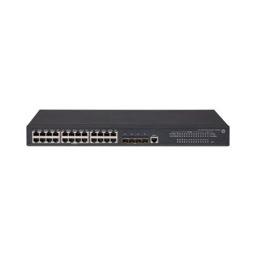 Коммутатор HP 5130-24G-4SFP+ EI 24xGE+4x10GE-SFP+, L2/3 Static/RIP, IRF Stack, LT