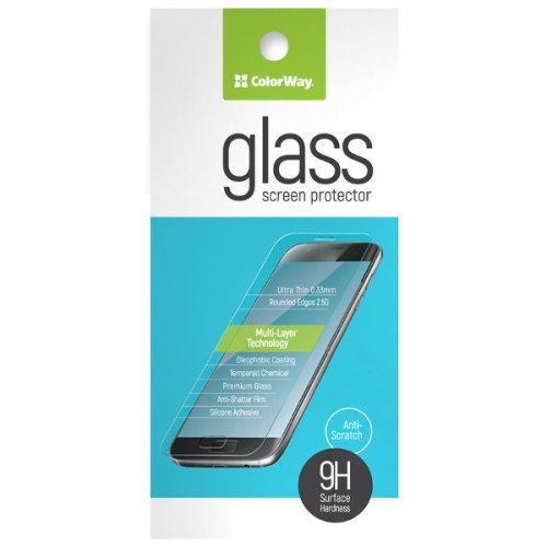 Захисне скло 9H ColorWay  Apple Apple iPhone 5/5s/5c