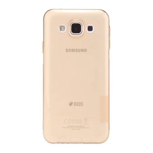 Накладка Nillkin Nature TPU для Samsung E500 Galaxy E5 Gold