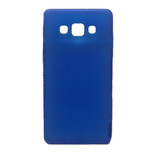 Накладка TPU для Samsung A700 Galaxy A7 Blue (Soft-touch)