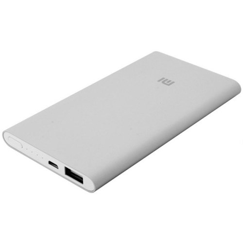 Зовнішній акумулятор PowerBank Xiaomi Mi Power Bank 2 5000 mAh (2.1A, 1USB) Silver
