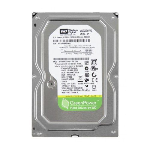 Жорсткий диск 3.5 Western Digital 320GB (WD3200AVVS)