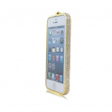 Бампер Metal Million Diamonds iPhone 6 Plus Gold