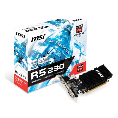 Відеокарта MSI MSI PCIE16 R5 230 2GB GDDR3/R5 230 2GD3H LP MSI