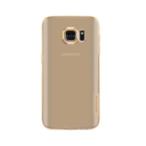Накладка Nillkin Nature TPU для Samsung G930 Galaxy S7 Flat Gold