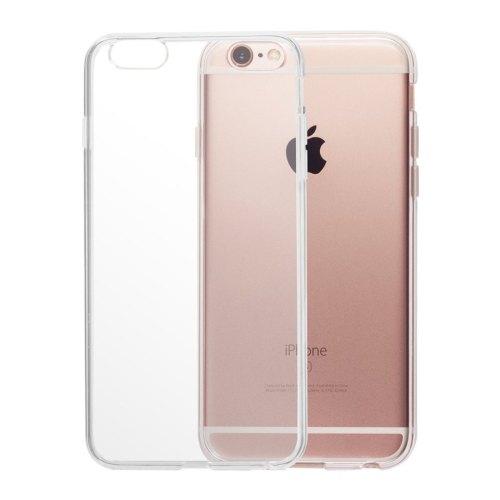 Накладка силіконова QU для Apple iPhone 6 Plus / 6s Plus Transparent