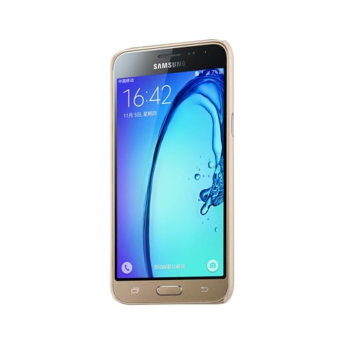 Накладка Nillkin Matte для Samsung J320 Galaxy J3 (2016) (+ плівка) Gold
