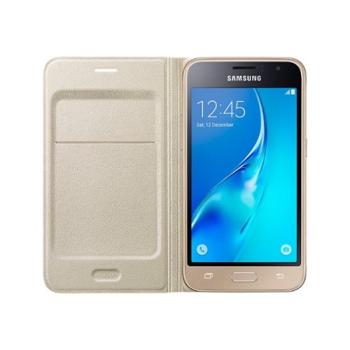 Чохол Samsung J1 (2016) EF-WJ120PFEGRU, Gold