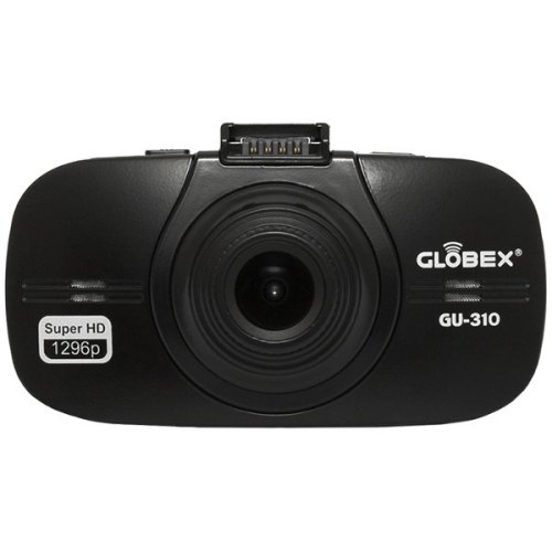 Відеореєстратор Globex GU-310 Super HD (екран 3,4Мп CMOS OV4689, кут огляду гориз./верт. - 170 / 98 град., MOV, 2304 х 1296/30fps, микроSDHC, до 32 Г