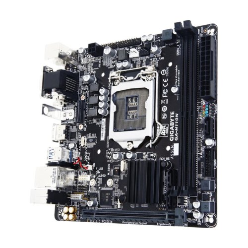 Материнська плата Gigabyte GA-H110N (s1151, Intel H110, PCI-Ex16)