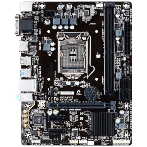Материнська плата Gigabyte GA-H110M-S2H (s1151, Intel H110, PCI-Ex16)