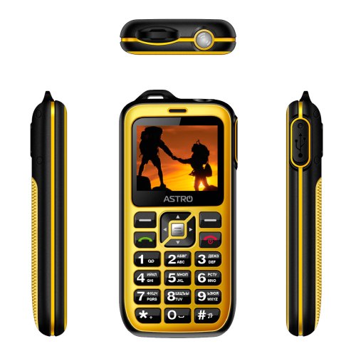 Мобільний телефон ASTRO B200 RX Yellow