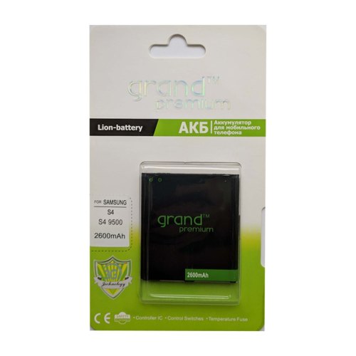 АКБ Grand Premium Samsung i9500 (S4)/G7102 (Grand 2) (EB-B600BE)