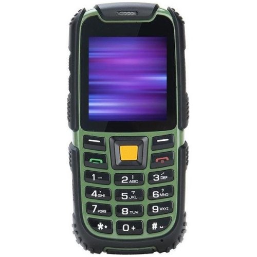 Мобiльний телефон Nomi i242 X-treme Black-Green