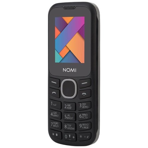 Мобiльний телефон Nomi i184 Black- Grey