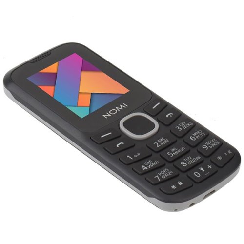 Мобiльний телефон Nomi i184 Black- Grey