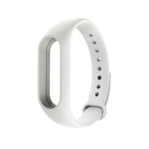 Браслет для Xiaomi Mi Band 2 (silicone) White