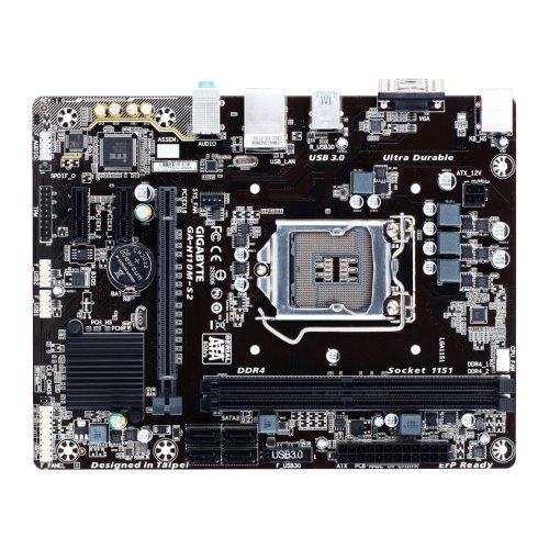 Материнська плата Gigabyte GA-H110M-S2 (s1151, Intel H110, PCI-Ex16)