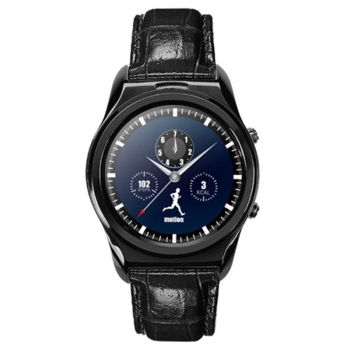 Смарт годинник - UWatch DZ04 (Black) (шкіряний ремінь)